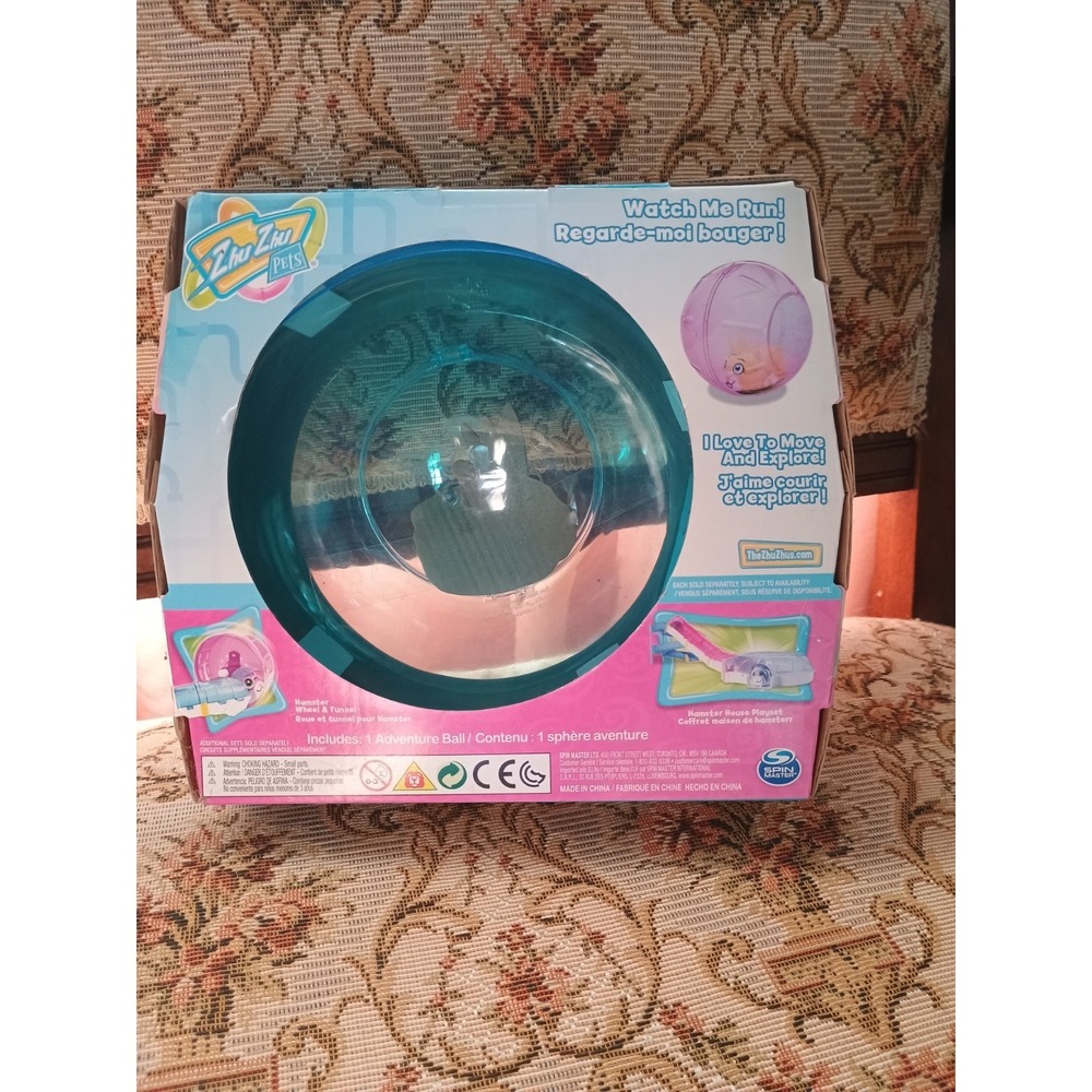 Zhu Zhu Pets Hamster Adventure Ball New Blue